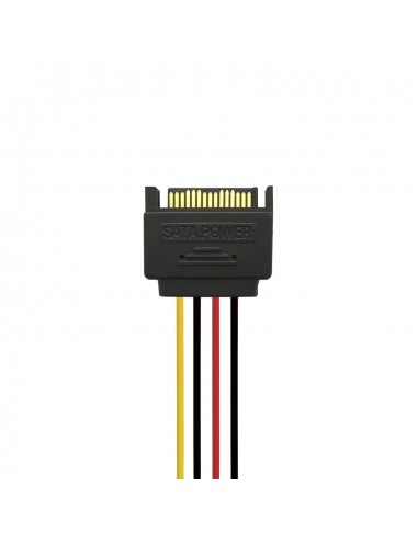 CABLE ALIMENTACION AISENS SATA M-2XSATA H 20CM