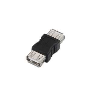 ADAPTADOR AISENS USB 2.0 TIPO A H-A H NEGRO