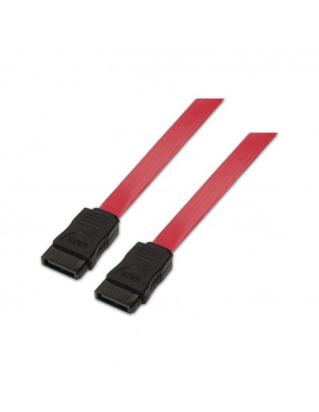 CABLE AISENS SATA III DATOS 6G DATOS ROJO 0.5M