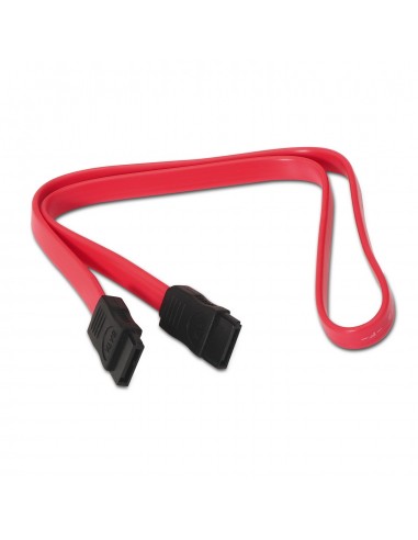 CABLE AISENS SATA III DATOS 6G DATOS ROJO 0.5M