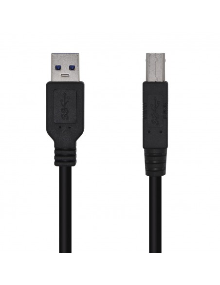 CABLE AISENS USB 3.0 IMPRESORA TIPO A M-B M NEGRO 2.0M