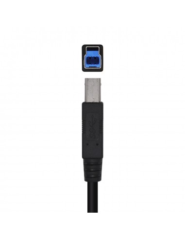 CABLE AISENS USB 3.0 IMPRESORA TIPO A M-B M NEGRO 2.0M