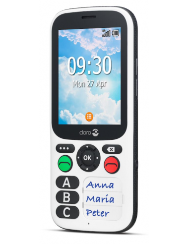 TELEFONO MOVIL SENIOR DORO 780X 2,8"...
