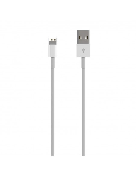 CABLE AISENS USB 2.0 LIGHTNING M-USB-A M BLANCO 0.5M