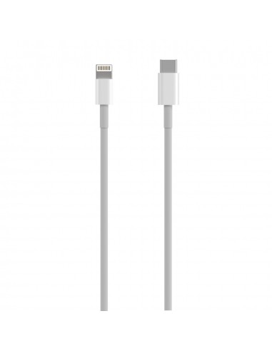 CABLE AISENS USB 2.0 LIGHTNING M-USB-C M PD BLANCO 0.5M