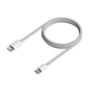 CABLE AISENS USB 2.0 LIGHTNING M-USB-C M PD BLANCO 0.5M 2