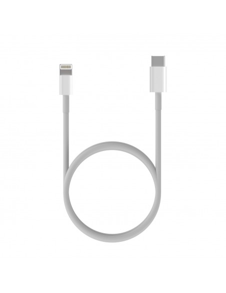 CABLE AISENS USB 2.0 LIGHTNING M-USB-C M PD BLANCO 0.5M