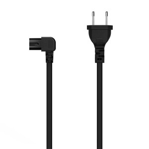 CABLE ALIMENTACION AISENS ACODADO FORMA 8 CEE7 16 M-C7 H 1,8mts