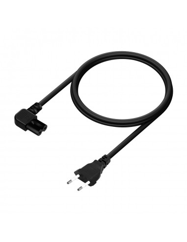 CABLE ALIMENTACION AISENS ACODADO FORMA 8 CEE7 16 M-C7 H 3mts