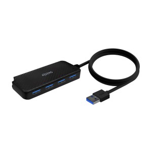 HUB AISENS USB 3.0 TIPO A M-4XTIPO A H NEGRO 60CM