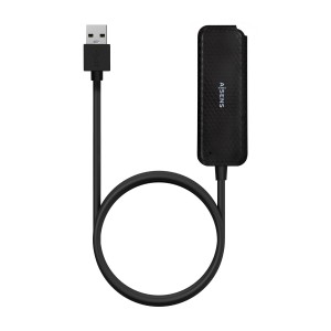 HUB AISENS USB 3.0 TIPO A M-4XTIPO A H NEGRO 60CM 2