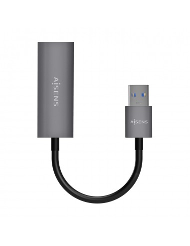 CONVERSOR AISENS USB 3.0 A ETHERNET GIGABIT GRIS 15CM