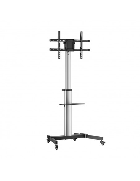 SOPORTE SUELO AISENS RUEDAS BANDEJA DVD PANTALLA 50KG 37-86