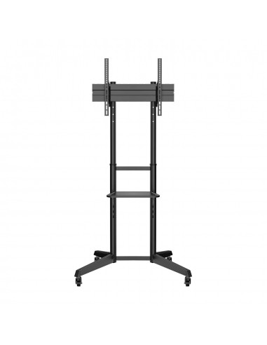 SOPORTE SUELO AISENS RUEDAS BANDEJA DVD PANTALLA 50KG 37-70