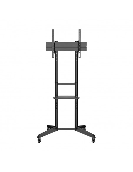 SOPORTE SUELO AISENS RUEDAS BANDEJA DVD PANTALLA 50KG 37-70