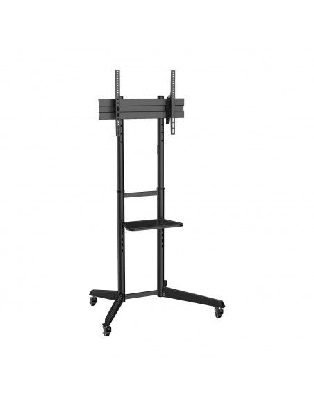 SOPORTE SUELO AISENS RUEDAS BANDEJA DVD PANTALLA 50KG 37-70