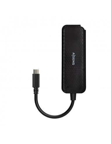 HUB AISENS USB 3.1 USB-C USB-C M-4XTIPO A H NEGRO 15CM