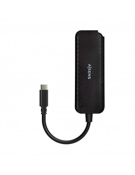 HUB AISENS USB 3.1 USB-C USB-C M-4XTIPO A H NEGRO 15CM