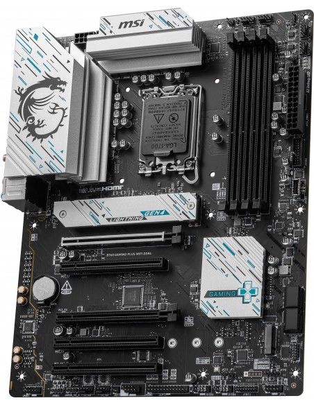 PLACA BASE MSI PRO B760 GAMING PLUS WIFI 1700 ATX 4XDDR4