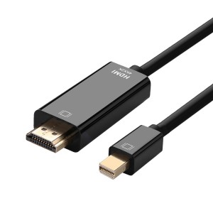 CABLE CONVERSOR AISENS MINI DISPLAYPORT A HDMI, MINI DP M-HDMI M NEGRO 2mts
