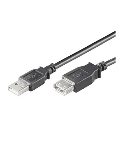 CABLE ALARGADOR USB EWENT USB-A MACHO USB-A HEMBRA 1,8m