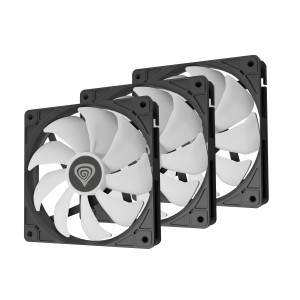 VENTILADOR GENESIS OXAL 120 ARGB NEGRO PACK 3 UDS 2