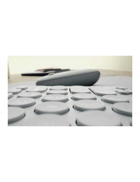 COMBO TECLADO RATON LOGITECH QWERTY INALAMBRICO GRAFITO