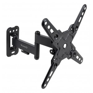 SOPORTE TOOQ PARED PANTALLAS 13-43" GIRA INCLI NEGRO