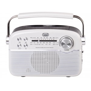 RADIO TREVI RA 7F50 BT PORTABLE RADIO CARGA SOLAR+AW+SD TIF. WHITE 2