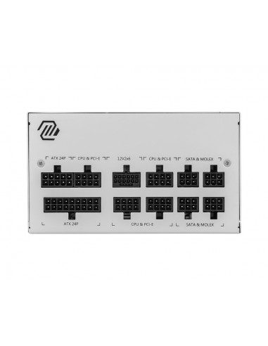 FUENTE ALIMENTACION MSI MAG A850GL PCIE5 BLANCO