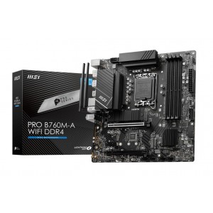 PLACA BASE MSI PRO B760M-A WIFI DDR4