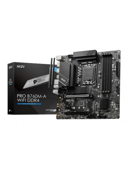PLACA BASE MSI PRO B760M-A WIFI DDR4