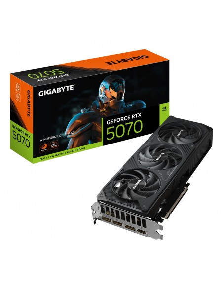 TARJETA GRAFICA GIGABYTE RTX 5070 WINDFORCE 12GB