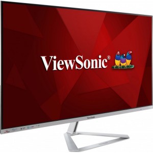 MONITOR VIEWSONIC 32" VX3276-MHD-3 1920x1080 IPS VGA HDMI DDP SPEAKERS SILVER 2