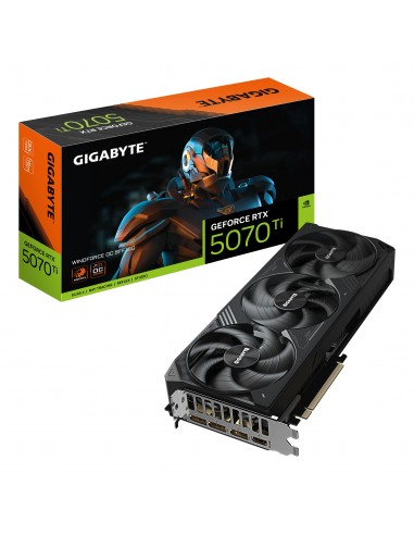 TARJETA GRA?FICA GIGABYTE  RTX 5070TI WINDFORCE OC SFF 16GB