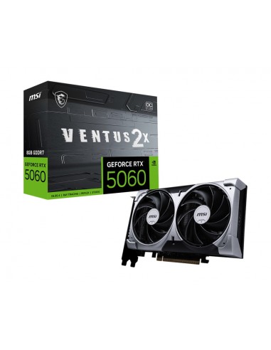TARJETA GRAFICA MSI RTX 5060 8G VENTUS 2X OC