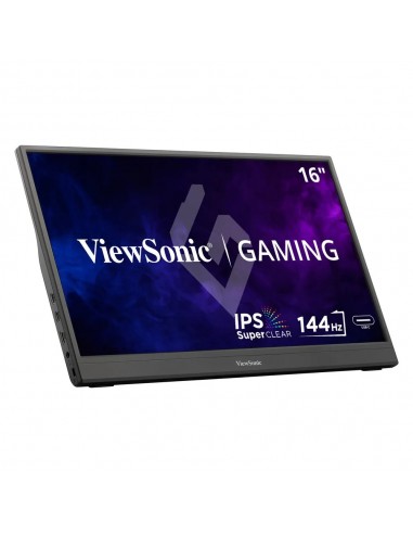MONITOR VIEWSONIC VX1654 16"FHD IPS 144Hz mini HDMI 2XUSB type C speakers