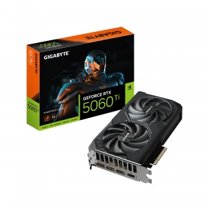 TARJETA GRAFICA GIGABYTE RTX 5060TI WINDFORCE OC 8GB GDDR7