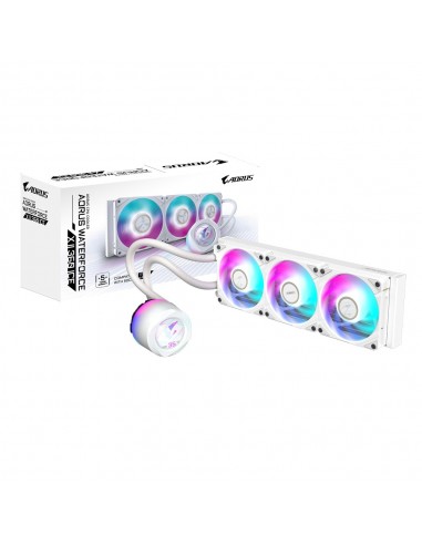 REFRIGERACION LIQUIDA CPU GIGABYTE AORUS WATERFORCE 360 BLANCO ARGB