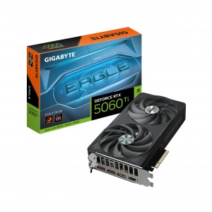 TARJETA GRAFICA GIGABYTE RTX 5060 TI EAGLE OC 8GB GDDR7 NEGRO