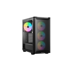 CAJA BEQUIET PURE BASE 501 LX 4XVENT 140 MM S N NEGRO
