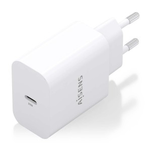 CARGADOR AISENS GAN 20W 1XUSB-C PD3.0 BLANCO 2