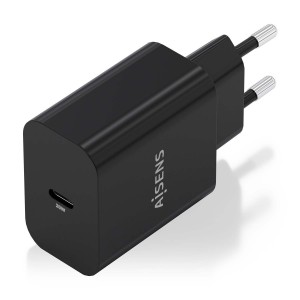CARGADOR AISENS GAN 20W 1XUSB-C PD3.0 NEGRO 2