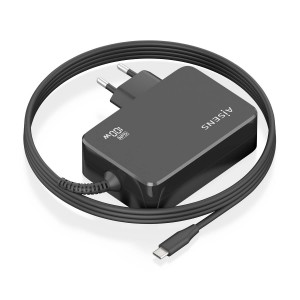 CARGADOR AISENS GAN 100W PD3.0 1XUSB-C 1.8M NEGRO 2