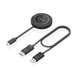 CARGADOR USB-C A HDMI INALAMBRICO AISENS 1080P 30M NEGRO 2