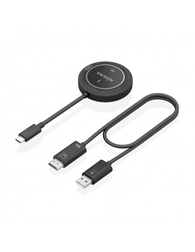 CARGADOR USB-C A HDMI INALAMBRICO AISENS 1080P 30M NEGRO