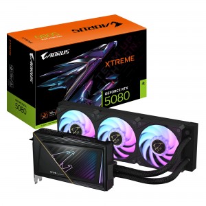 TARJETA GRAFICA GAMING GIGABYTE 5080 RTX AORUS 16GB GDDR7
