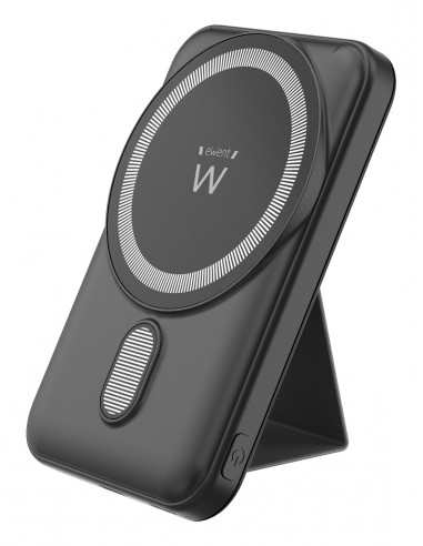 POWER BANK EWENT WIRELESS 15W MAGSAFE 10000MAH PD 22.5W 1XUSB-C(IN OUT) 1XUSB-A