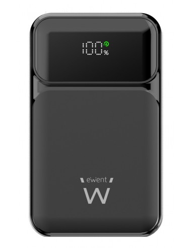 POWER BANK EWENT 20.000MAH PD 65W 2XTYPE-C (IN) 1XTYPE-C 2X USB-A PORT (OUT)