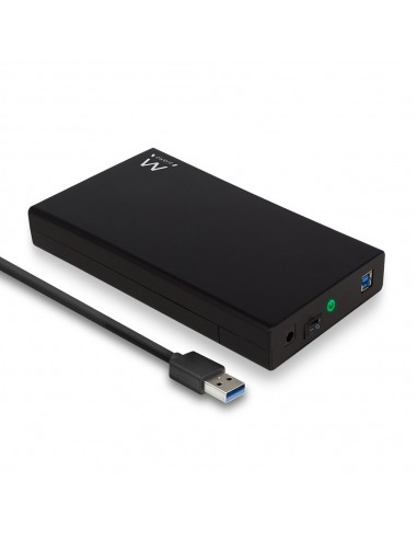 CAJA EXTERNA DISCO DURO EWENT SATA III DE 3,5" SIN TORNILLOS